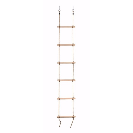 SWINGAN 6 Steps Gymnastic Climbing Rope Ladder - Fully Assembled SW-WLR